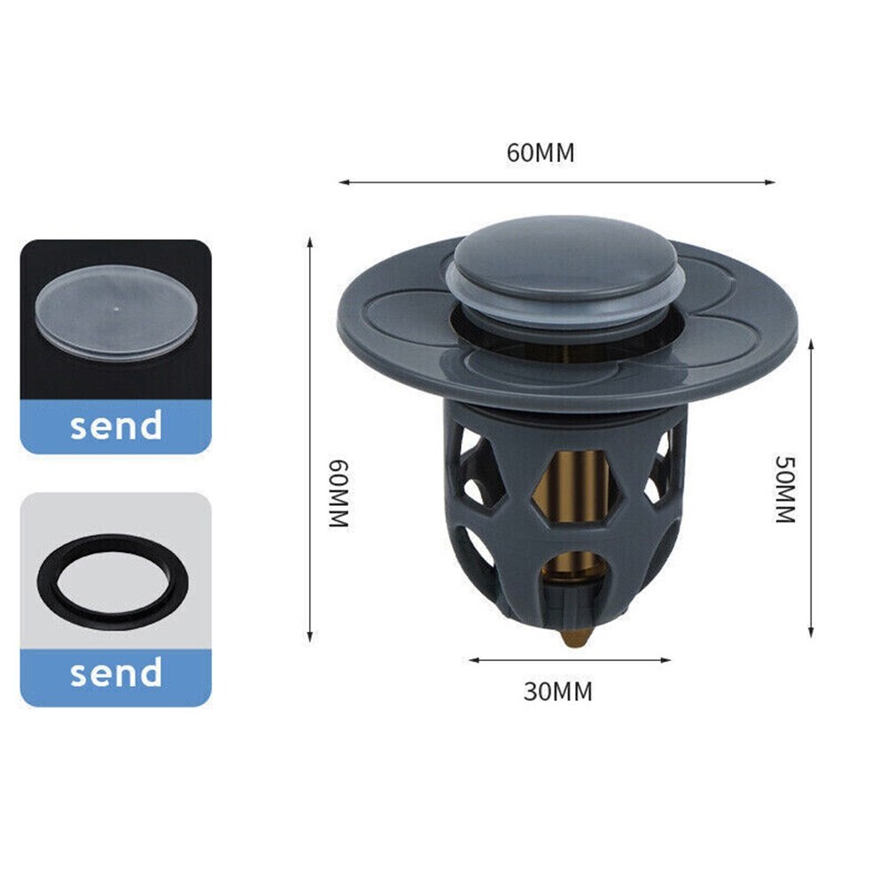       SpringLoadedSinkDrainPlugHairStrainer-Veeddydropshipping-16