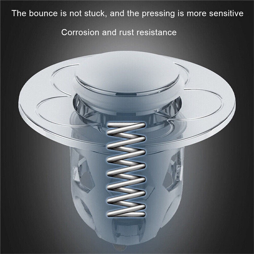       SpringLoadedSinkDrainPlugHairStrainer-Veeddydropshipping-2