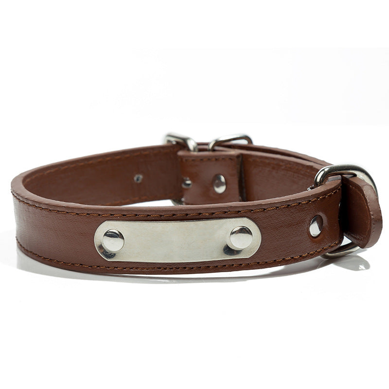       StainlessSteelLaserEngravedIronPiecePuPetCollar-Veeddydropshipping-4