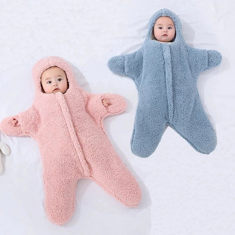 StarfishLambswoolSplitLegCottonWarmBabySleepingBag-Veeddydropshipping-1