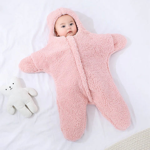 StarfishLambswoolSplitLegCottonWarmBabySleepingBag-Veeddydropshipping-5