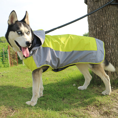 SuperWaterproofBreathableCoatRaincoatforDogwithHood-Veeddydropshipping-1