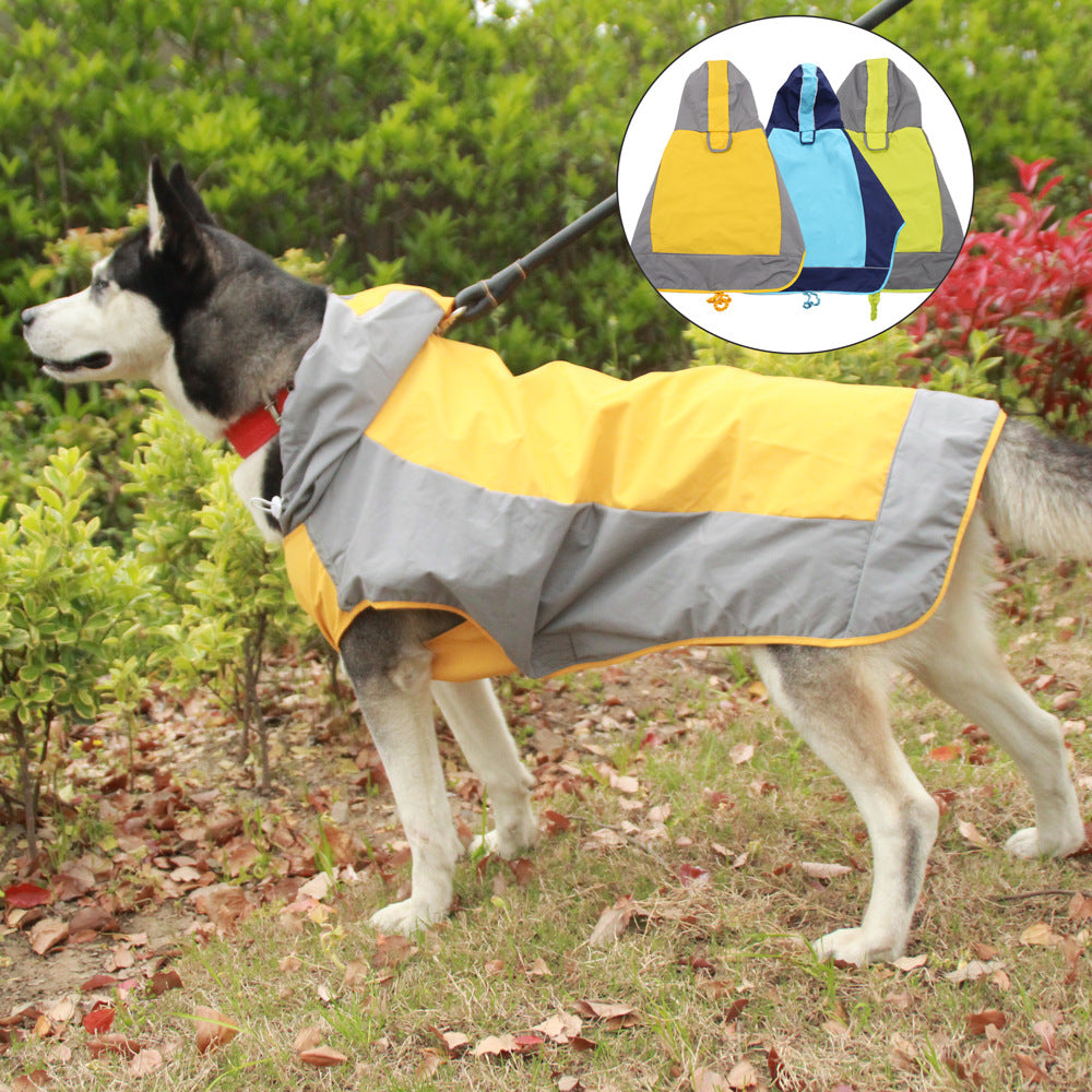 SuperWaterproofBreathableCoatRaincoatforDogwithHood-Veeddydropshipping-2