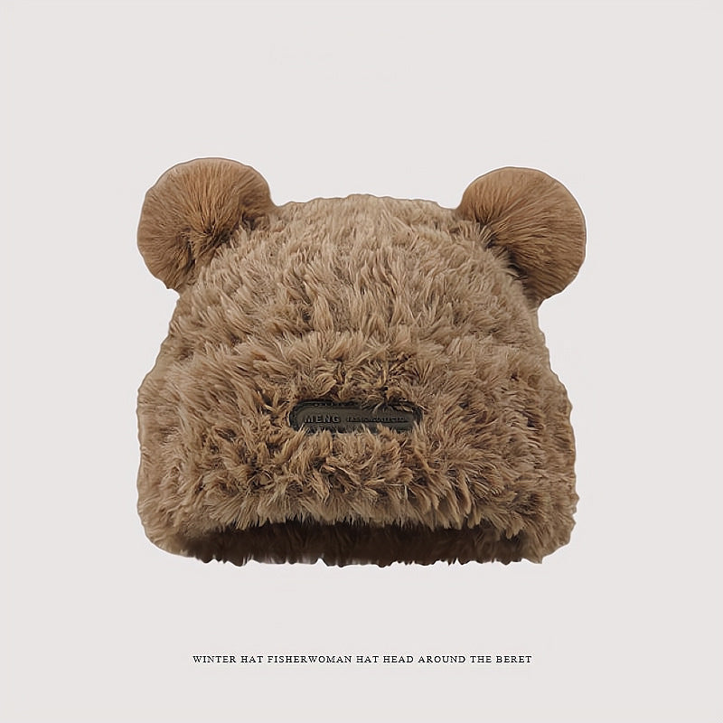 SweetCuteBearEarsHatWomenWinterWarmth-Veeddydropshipping_9