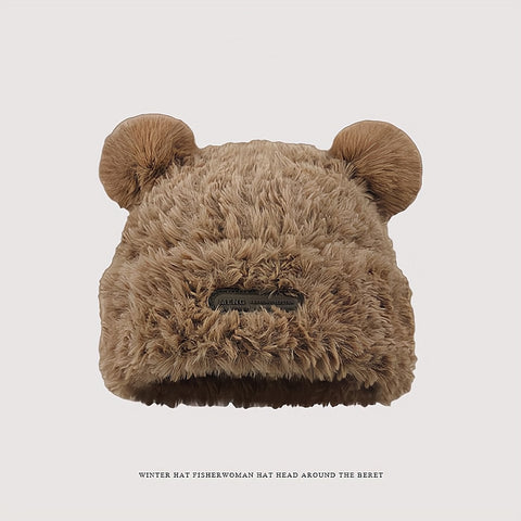 SweetCuteBearEarsHatWomenWinterWarmth-Veeddydropshipping_9
