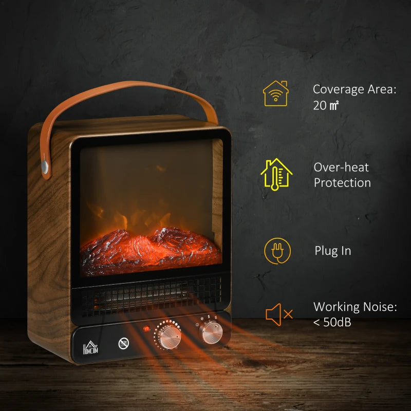 TabletopElectricFireplaceFreestandingFireplaceHeatingWarmer-Veeddydropshipping-2