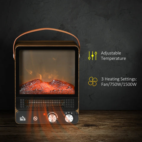 TabletopElectricFireplaceFreestandingFireplaceHeatingWarmer-Veeddydropshipping-3