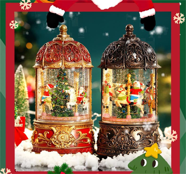       VintageFatherChristmasWindLightCrystalBallCarousel-Veeddydropshipping-2