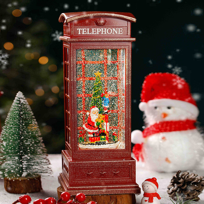    VintageFatherChristmasWindLightCrystalBallCarousel-Veeddydropshipping-7