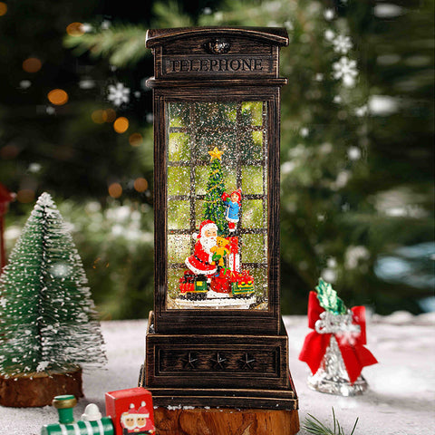    VintageFatherChristmasWindLightCrystalBallCarousel-Veeddydropshipping-8