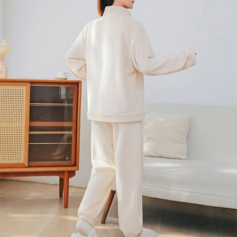 WinterPajamasSuitHomewearStand-upCollarWarmCasualWear-Veeddydropshipping-9
