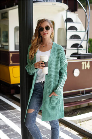 Women_sKnittedCardiganDoublePocketDropShoulderLongSweater-Veeddydropshipping-5