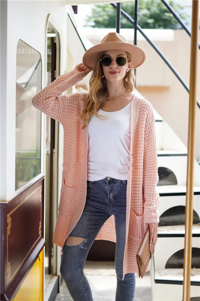 Women_sKnittedCardiganDoublePocketDropShoulderLongSweater-Veeddydropshipping-8