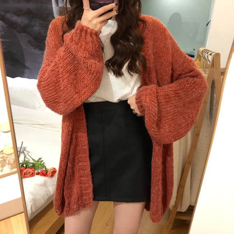 Women_sLooseDownLongSleeveLightweightKnittedFashionCardigan-Veeddydropshipping-1