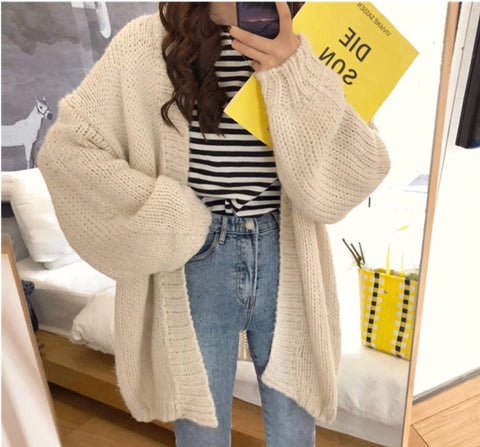 Women_sLooseDownLongSleeveLightweightKnittedFashionCardigan-Veeddydropshipping-4
