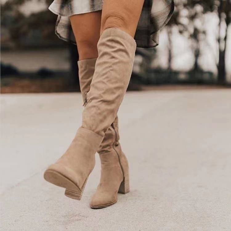 Women_sSuedeSolidColourBootsRiderBoots-Veeddydropshipping-2
