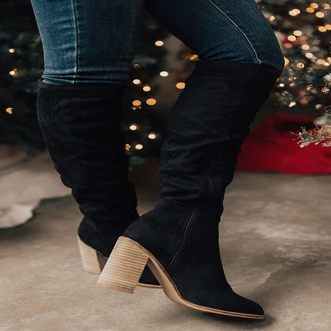 Women_sSuedeSolidColourBootsRiderBoots-Veeddydropshipping-3