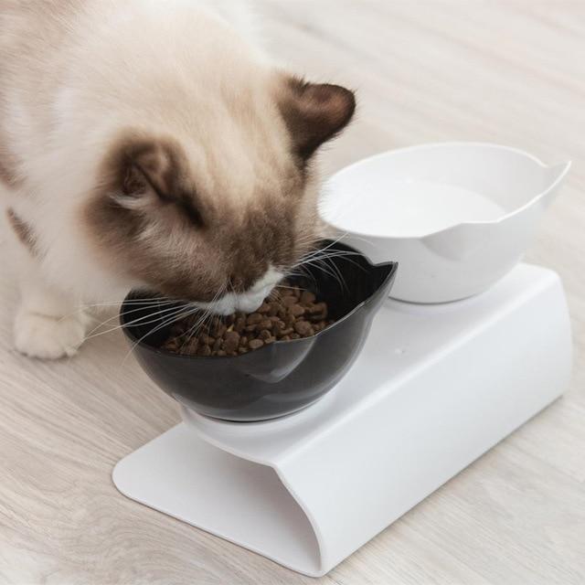 Anti-Vomiting Orthopedic Cat Bowl-Veeddydropshipping
