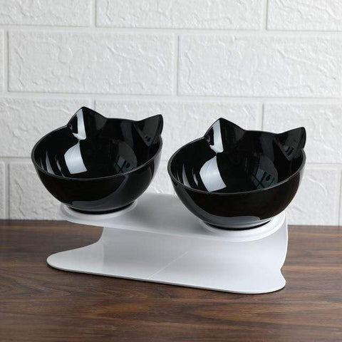 Anti-Vomiting Orthopedic Cat Bowl-Veeddydropshipping