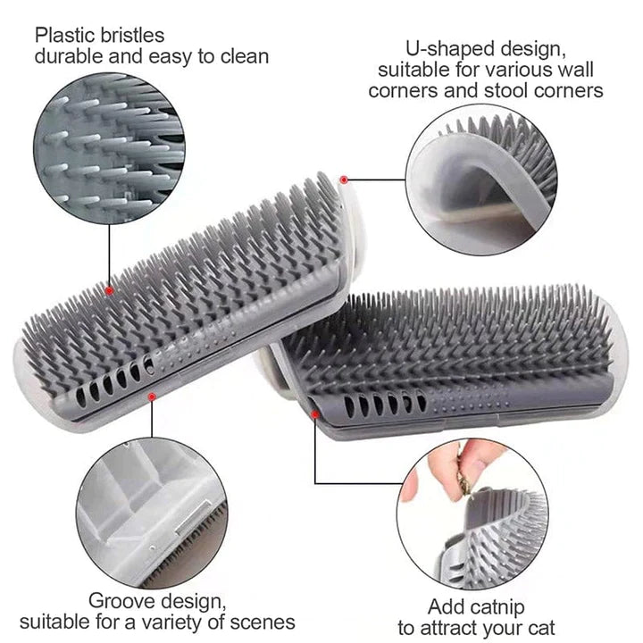 Cat Self Groomer Brush-Veeddydropshipping