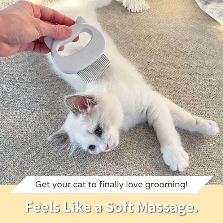 Cat Hair Removal Massaging Shell Comb-Veeddydropshipping