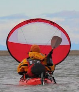 Camping Folding Kayak Paddle Sailing Popup Paddle Downwind Boat-Veeddydropshipping