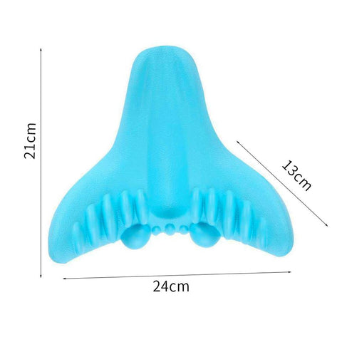 Cervical Spine Massage Pillow Gravity Acupressure Neck Massager Cervical Spine Pillow Neck Shoulder Massage Pillow Home Traction Corrector-4