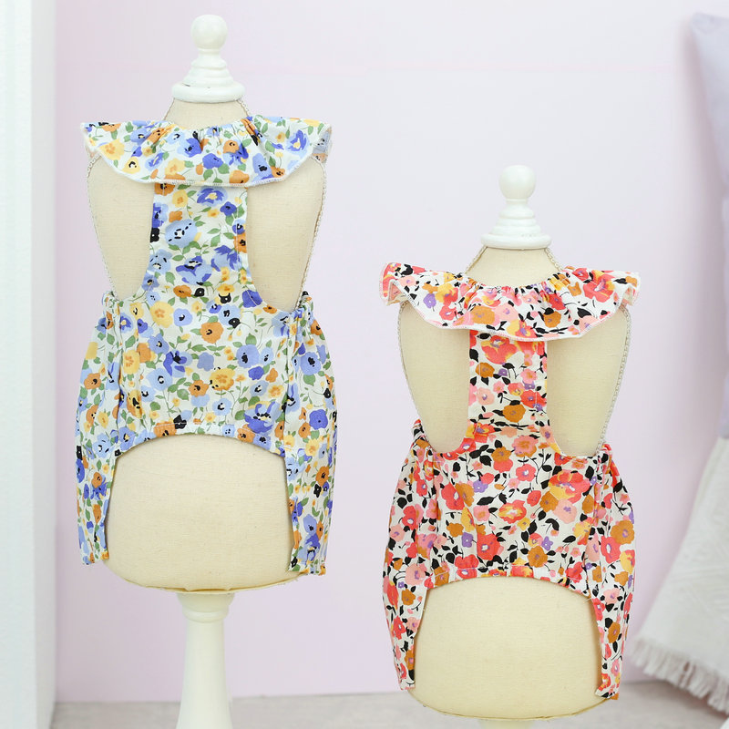     CrossFlowerSkirtPetSmallAndMedium-sizedDogCasualClothing-Veeddydropshipping-4