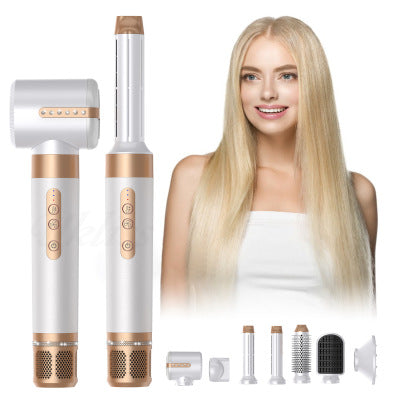 Curler Hair Blowing Comb Seven In One Hot Air2