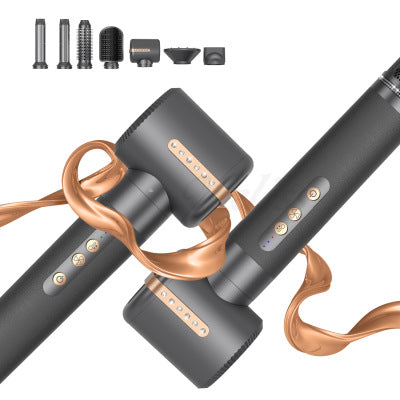 Curler Hair Blowing Comb Seven In One Hot Air5