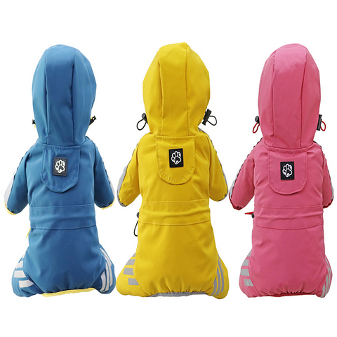    DogRaincoatFullPackageFourFeetWaterproofRainCapePetProducts-Veeddydropshipping-4