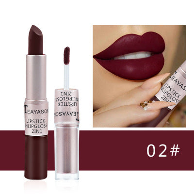 Double-ended Non-stick Cup Matte Matte Lip Gloss2