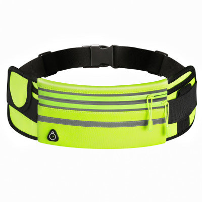 Double Zippers Waist Bags Waterproof Sports Running Fanny Pack Fitness-4
