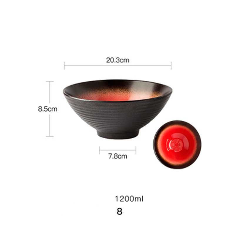    EuropeanStyleHotelRestaurantBigDishCreativeRamenBeefNoodleCeramicBowl-Veeddydropshipping-3