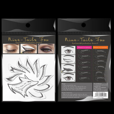Eyeshadow Eyeliner Makeup Template Sticker3