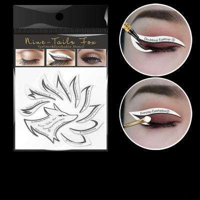 Eyeshadow Eyeliner Makeup Template Sticker4