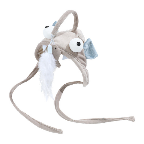 FeatheredFunnyCatWandwithHeadwear_PetToy_PetProduct-Veeddydropshipping-2