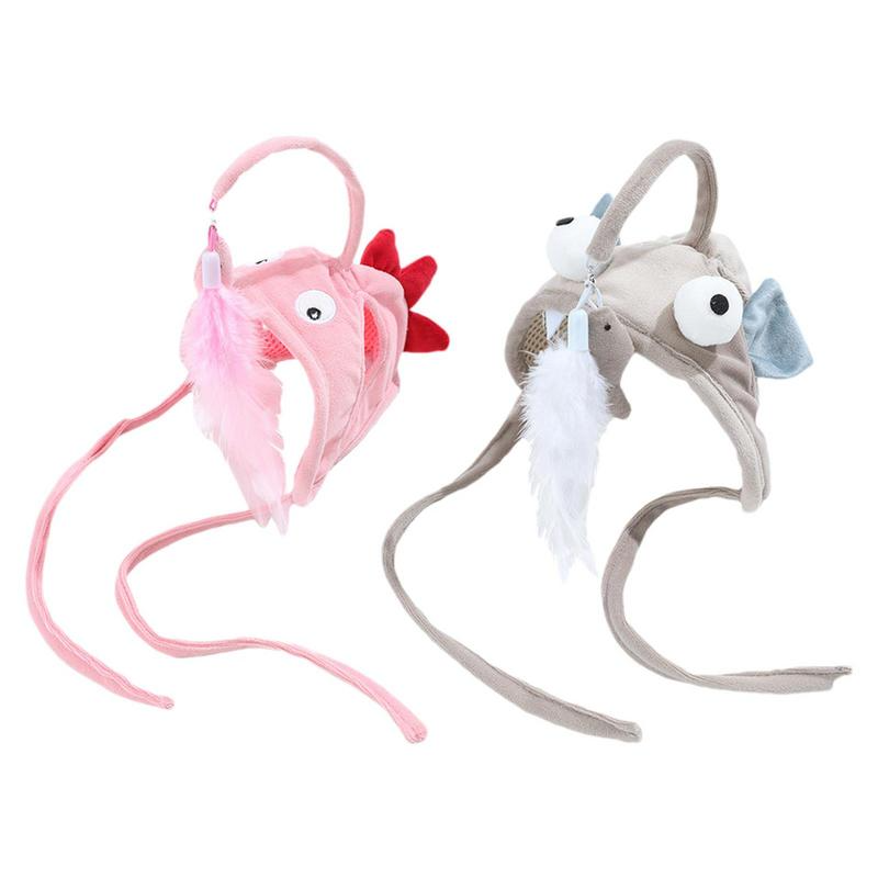 FeatheredFunnyCatWandwithHeadwear_PetToy_PetProduct-Veeddydropshipping-5