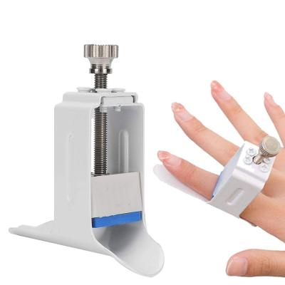 Finger Straightener White Finger Fixed Splint Support Finger Rehabilitation Machine White Trigger Finger Splint For Fingers Average Size2