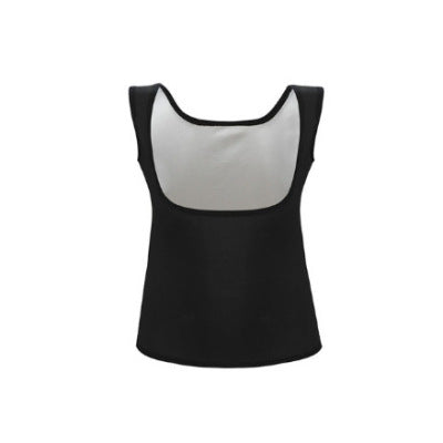 Fitness Corset Men's Shapewear Heat Trapping Shirt Sweat Body Shaper Vest Bodysuit-5