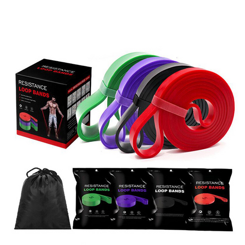 Fitness Deep Squat Thick Circle Pull Up Training Tension Circle Load Resistance Belt-4