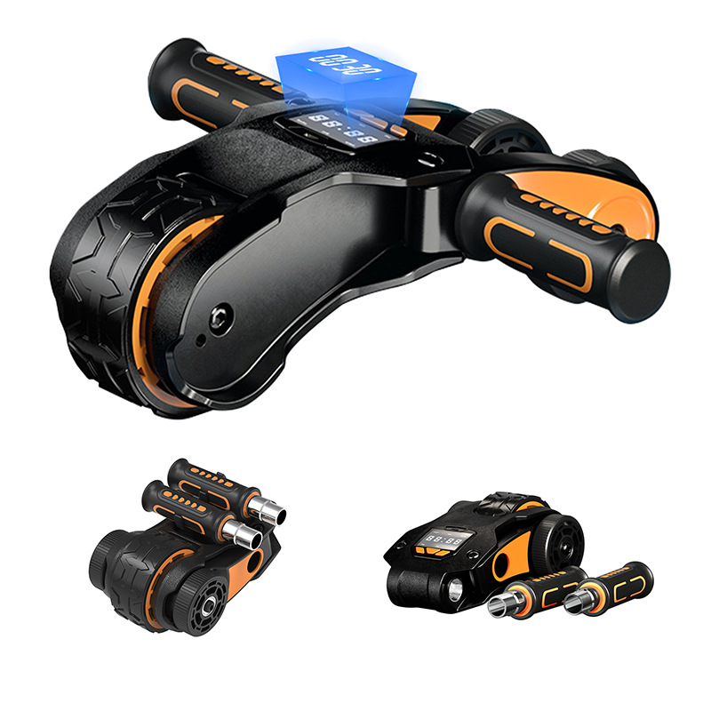 Fitness Foldable Intelligent Instrument With A Healthy Belly Wheel-7