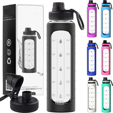 Fitness Portable Sports Water Bottle With Large Capacity Kitchen Gadgets-4