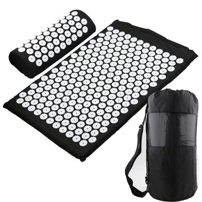 Fitness Yoga Acupuncture Mat Acupuncture Pillow Storage Bag-5