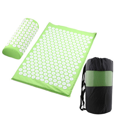 Fitness Yoga Acupuncture Mat Acupuncture Pillow Storage Bag-7