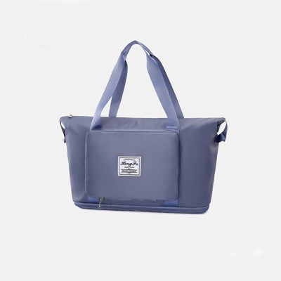 Foldable Storage Travel Bag Waterproof Large Capacity Gym Fitness Bag Weekender Overnight For Women-5