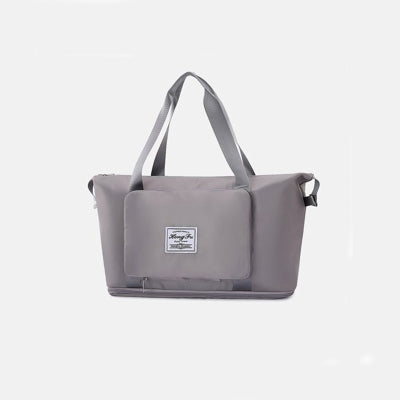 Foldable Storage Travel Bag Waterproof Large Capacity Gym Fitness Bag Weekender Overnight For Women-7