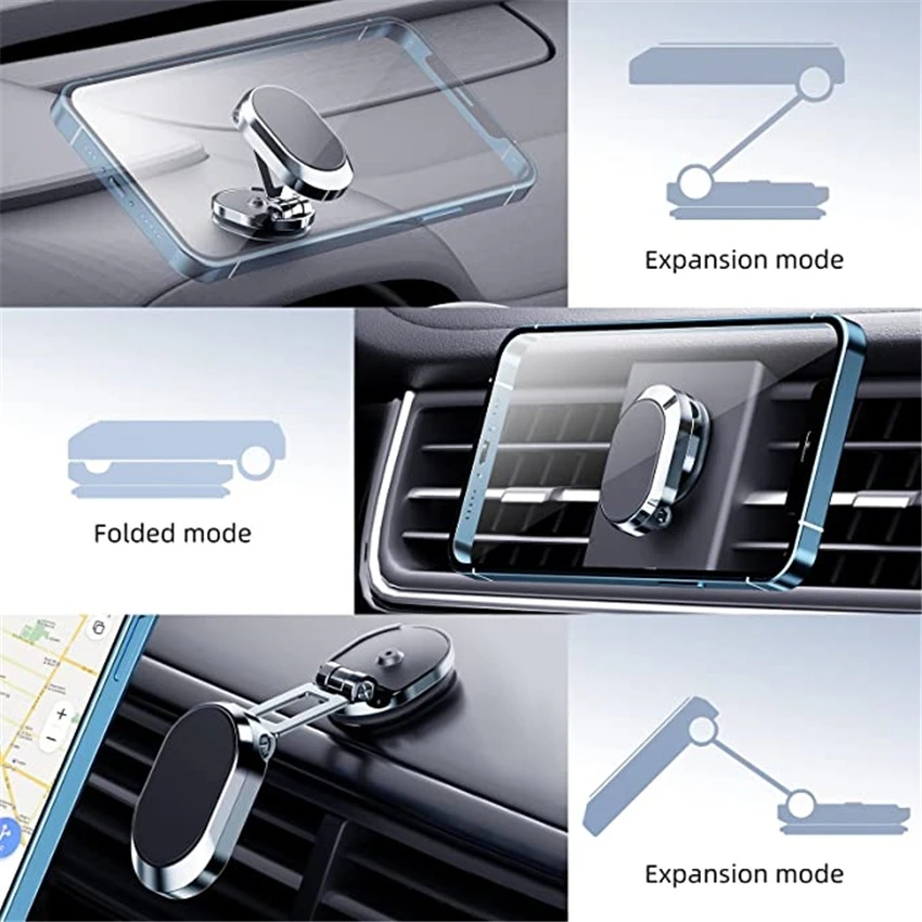 Foldablemetalcarmagneticphoneholder-Veeddydropshipping-2