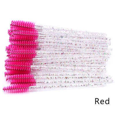 Hot Selling Crystal Acrylic Eyelash Brush-3