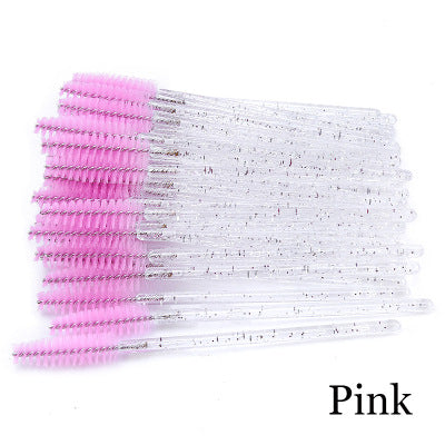 Hot Selling Crystal Acrylic Eyelash Brush-5